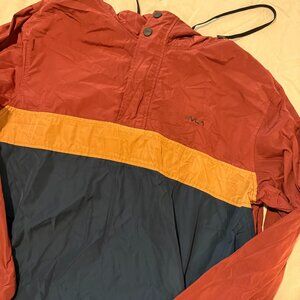RVCA Colorblock Windbreaker Jacket - Size XL